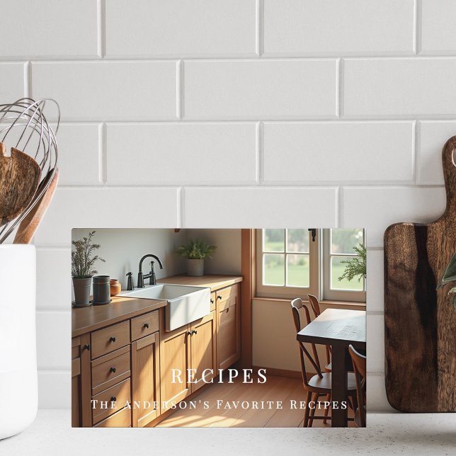 Livre de cuisine de recette photo (Créateur téléchargé)