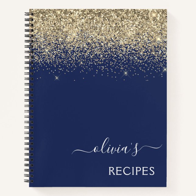 Livre de cuisine Recette or Marine Parties scintil (Devant)