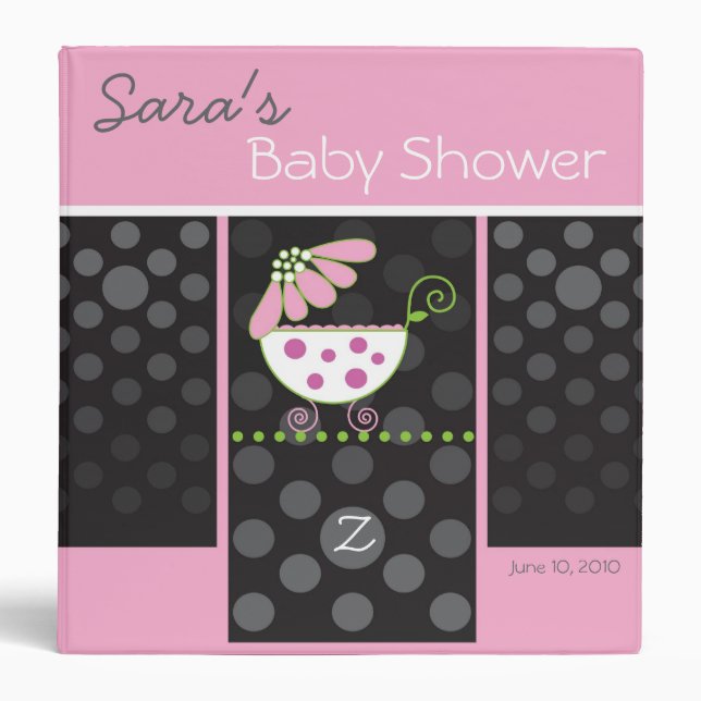 Livre de douche de classeur de bébé (Devant)