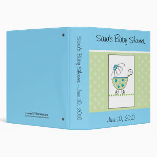 Livre de douche de classeur de bébé