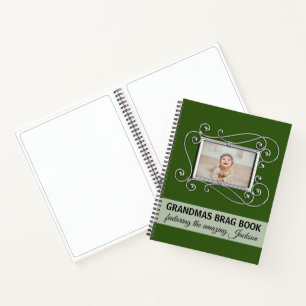 Livre de fierté des photos de grand-mère