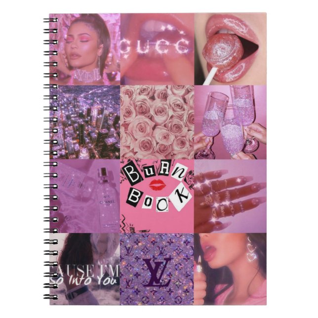 Livre de gravure rose Sassy (Devant)