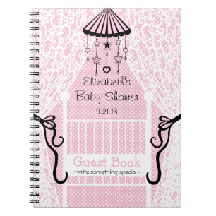 Livre de huche et d'invité de baby shower de