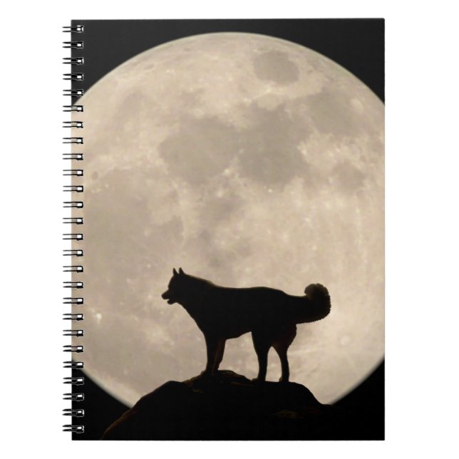 Livre de journal de chien de traîneau sibérien de (Devant)