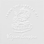 Livre De La Bibliothèque Crâne Gothique & Script