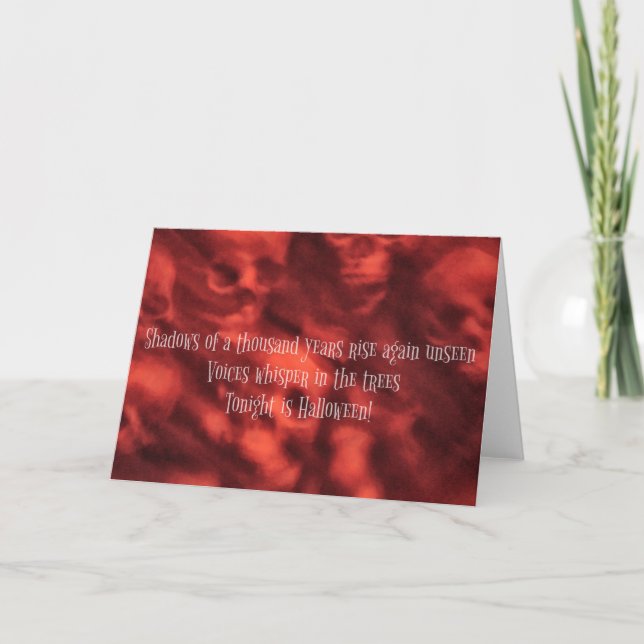 LIVRE DE LA Carte de voeux MORTE (Devant)