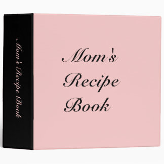 Livre de la recette de la maman… Classeur