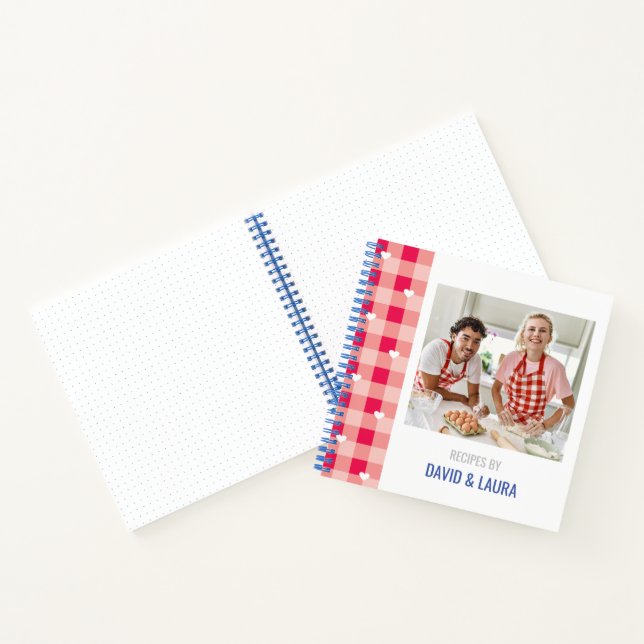 Livre de mémoire personnalisé de couple (Ajouter u (Intérieur)