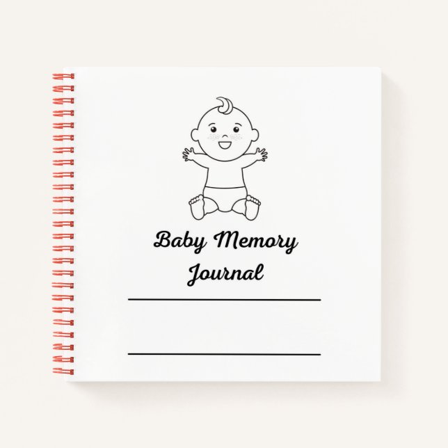 livre de mémoire pour bébé première année (Devant)