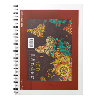 LIVRE DE NOTE SPIRALE DESIGN UNIQUE