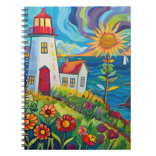 Livre de notes de la Maison de lumière florale Whi (Devant)