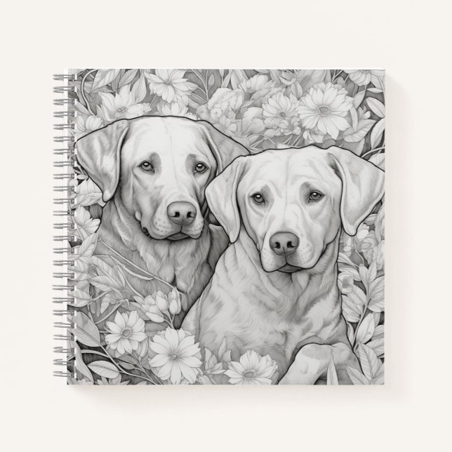 Livre de notes du Labrador Retriever (Devant)