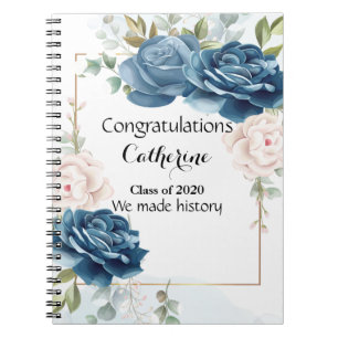 Livre de notes sur la mémoire de graduation person