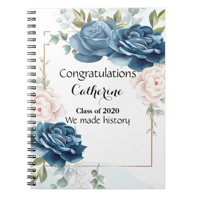 Livre de notes sur la mémoire de graduation person (Devant)