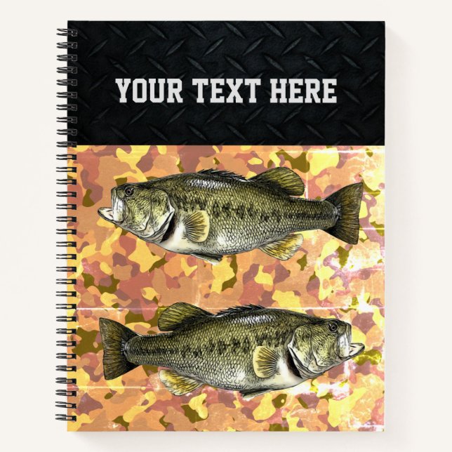 Livre de pêche de l'achigan à grande bouche (Devant)