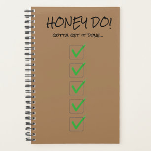 Livre de planification "HONEY DO"