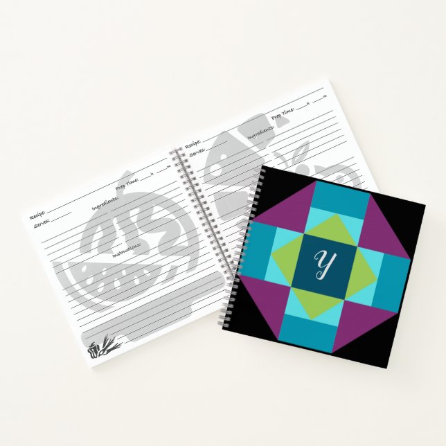 Livre de recette Monogram Barn Quilt (Intérieur)