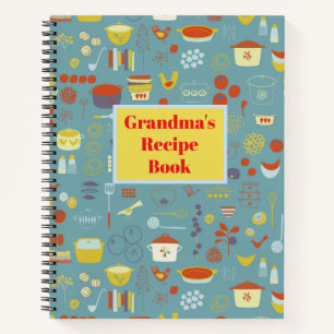 Livre de recette Retro personnalisable