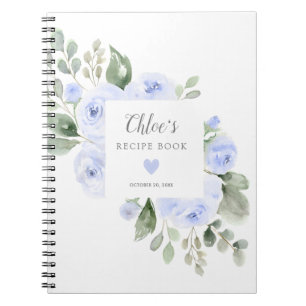Livre de recette Rose bleu Fête des mariées botani