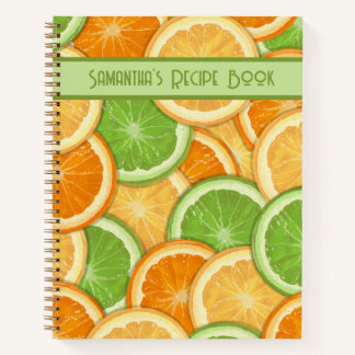 Livre de recettes Citrus de citron vert orange