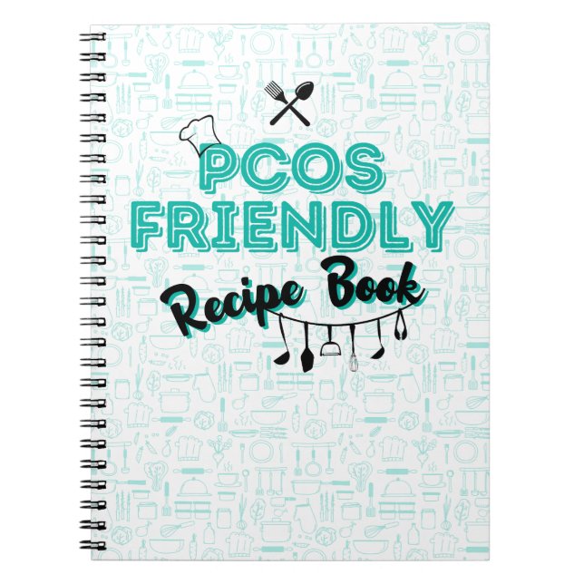 Livre de recettes convivial PCOS (Devant)