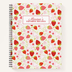 Livre de recettes de cuisine rouge