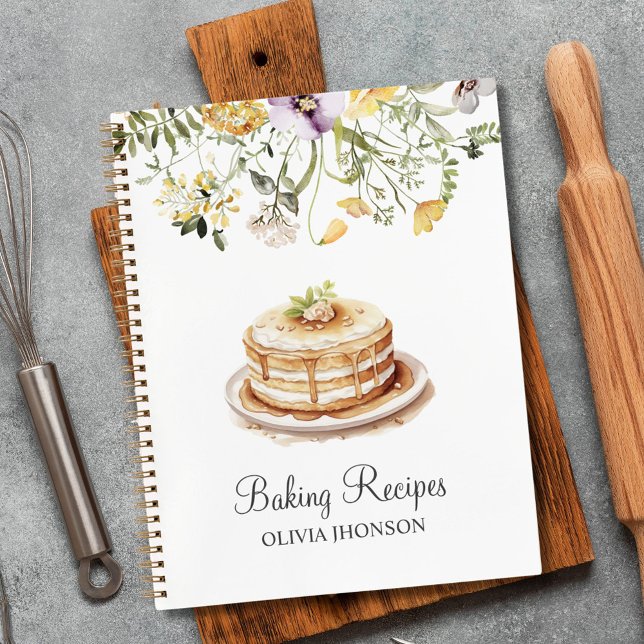 Livre de recettes de cuisson Florale Fleur sauvage (In situ)