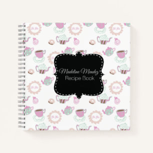 Livre de Recettes de Desserts Baker Tea Time Doodl
