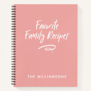Livre de recettes de famille Livre de cuisine 