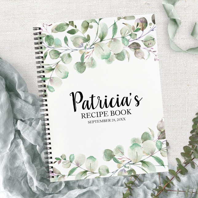 Livre de recettes de Fête des mariées Eucalyptus v (Créateur téléchargé)