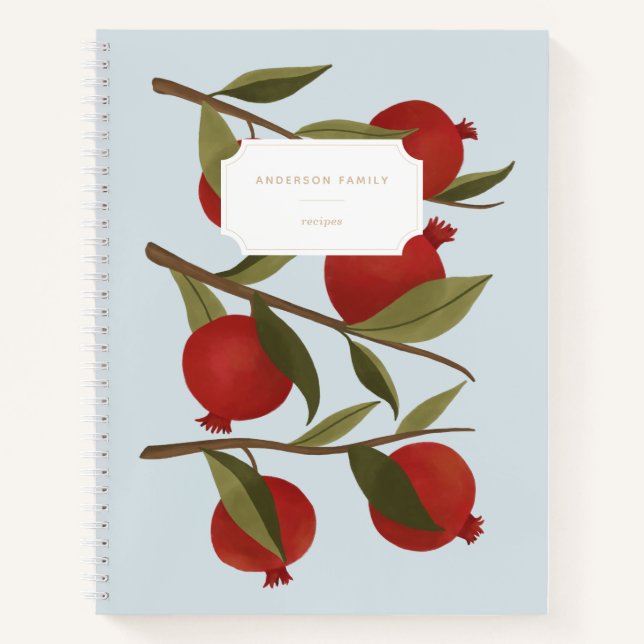 Livre de recettes de la branche grenade agrumes de (Devant)