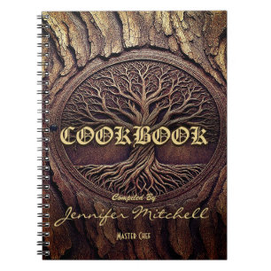 Livre de recettes de la famille Vintage personnali