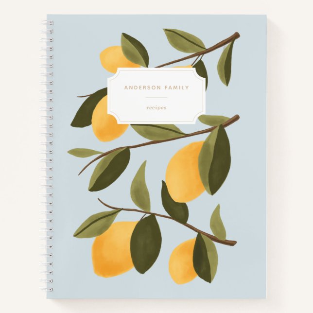 Livre de recettes de la succursale de citrus citro (Devant)