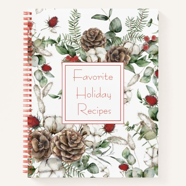 Livre de recettes de Noël (Devant)