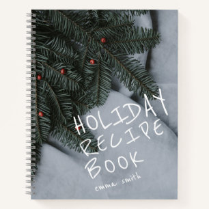 Livre de recettes de Noël de vacances
