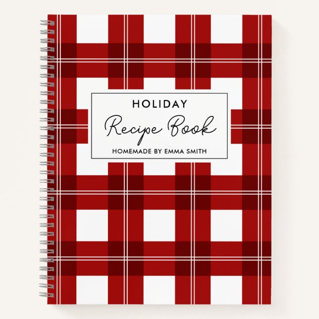 Livre de recettes de Noël d'hiver (Devant)