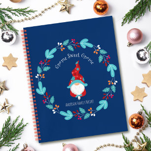 Livre de recettes de Noël Gnome Fleuron Couronne
