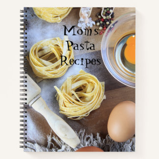 Livre de recettes de pâtes personnalisées
