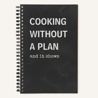 Livre de Recettes Drôles | Cuisiner Sans Plan