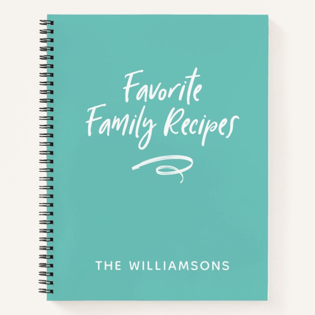 Livre de recettes familiales (Devant)