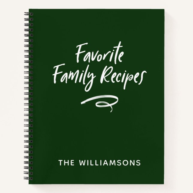 Livre de recettes familiales (Devant)