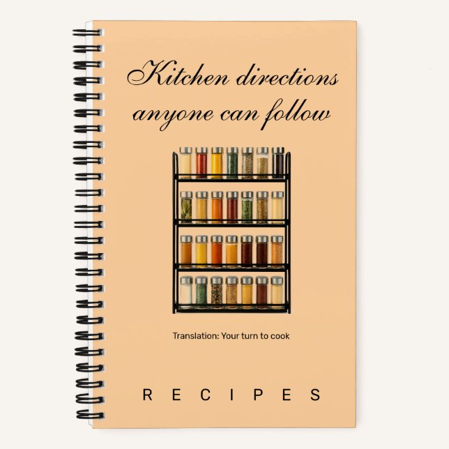 Livre de recettes Instructions de cuisine (Recto)