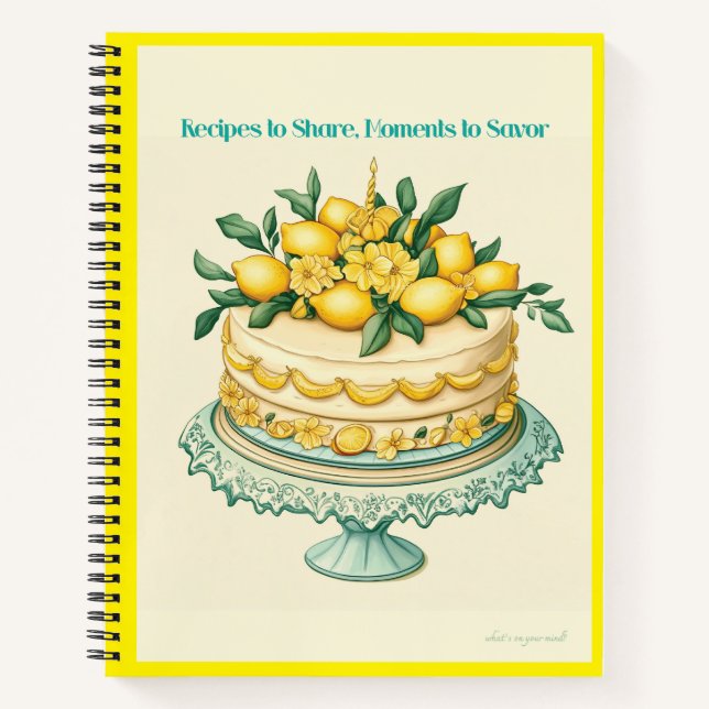 Livre de recettes jaunes (Devant)