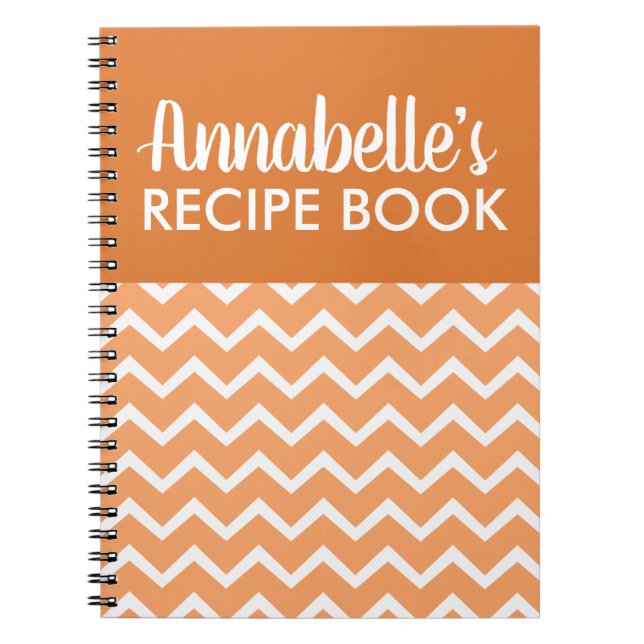 Livre de recettes Orange Modern Family Cuisine (Devant)