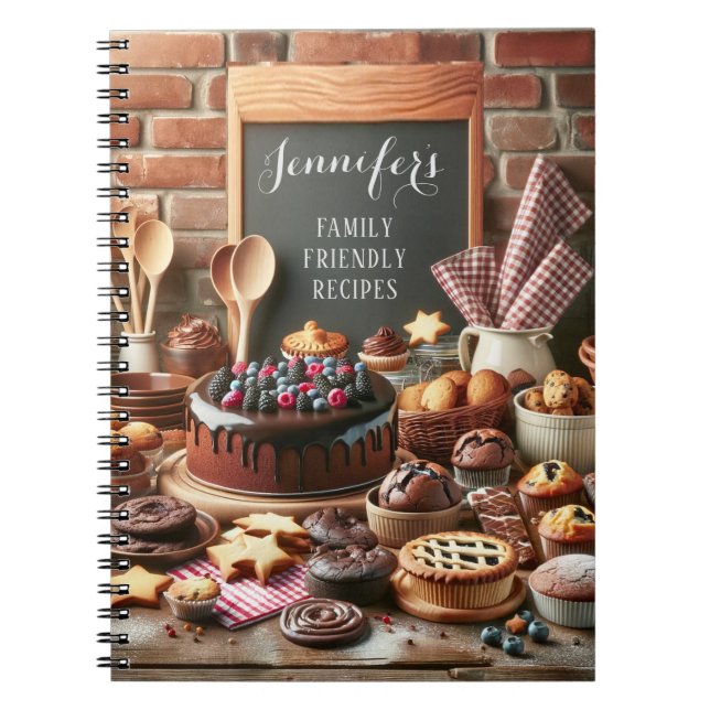 Livre de recettes personnalisé (Devant)