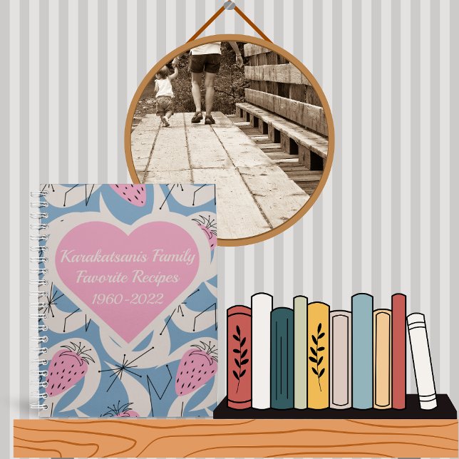 Livre de recettes personnalisé de conservation ros (Créateur téléchargé)