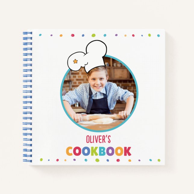 Livre de recettes pour enfants personnalisés (Votr (Devant)