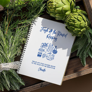 Livre de recettes pour invitées à la douche de mar