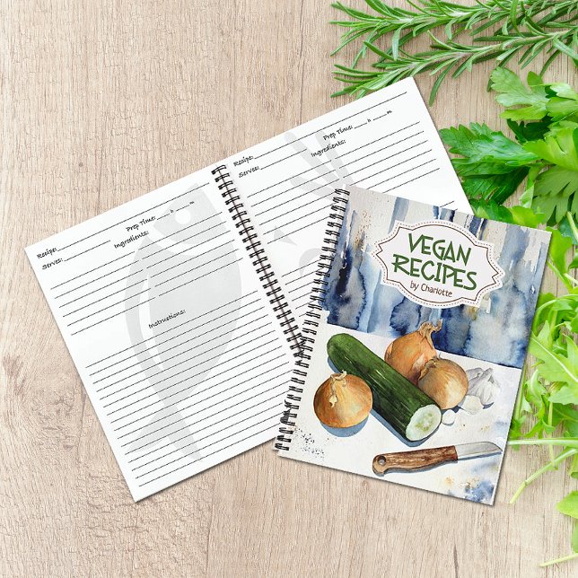 Livre de recettes sur mesure, Recettes végétalienn (Créateur téléchargé)