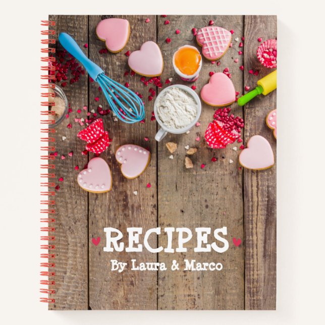 Livre de recettes vierge pour les couples (Devant)
